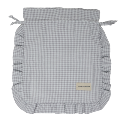 Bolsa Mudas Volante Colección Vichy Gris