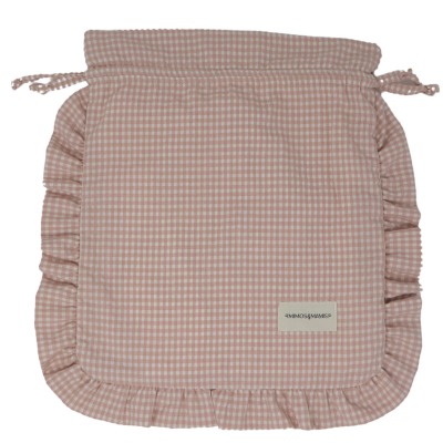 Bolsa Mudas Volante Colección Vichy Rosa